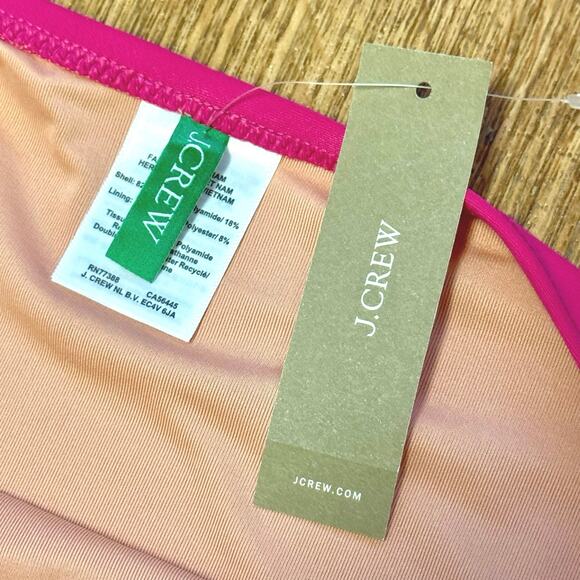 J. Crew Hallie Bikini Bottom in Magenta Orchid Size 3X - Picture 6 of 7